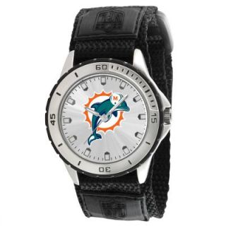 Miami Dolphins NFL Football Wrist Watch Wristwatch Velcro Strap