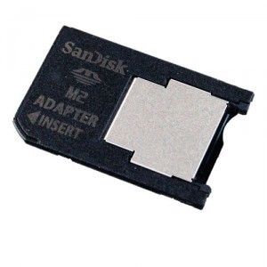 SanDisk Duo Adapter Converting M2 Memory Stick M2 to Pro Duo