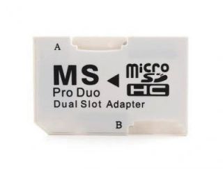 Memory Stick Pro Duo Card Adapter for Micro SD 1GB 2GB 4GB 8GB 16GB