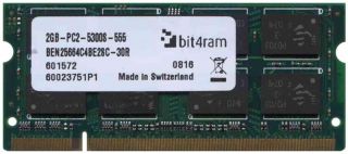 2GB Acer Notebook DDR2 667 PC2 5300 Laptop Memory