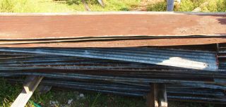 Reclaimed Metal Roofing Corrugated Panels