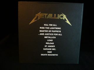 Metallica Box Set Japan Edition 13 CDs