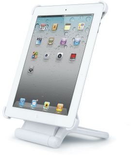 iPad 2 Merkury Innovations White 360 Rotating Stand Portrait Landscape
