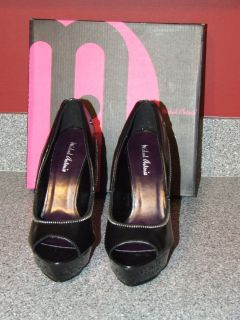 Michael Antonio Womens Kalo Platform Pump Shoes Color Black