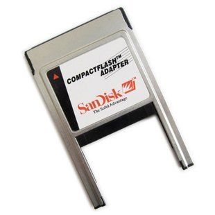 SanDisk CF Card to PCMCIA Card Adapter Compact Flash Microdrive