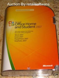 Microsoft Office Word Excel PowerPoint Onenote 2007
