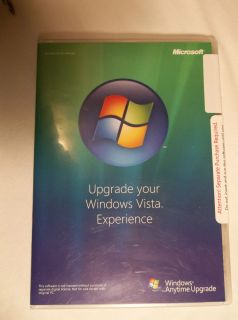 Microsoft Windows Vista Anytime Upgrade 32 Bit