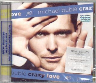 MICHAEL BUBLE, CRAZY LOVE + BONUS TRACK. FACTORY SEALED CD. In English
