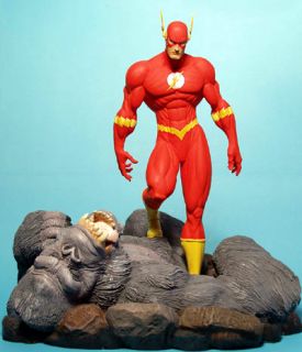 Michael Turner Flash vs Gorilla Grodd Statue NT Sideshow DC Full Size