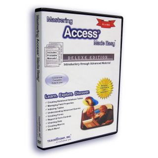 Microsoft Access Excel Word 2010 2007 Training Tutorial