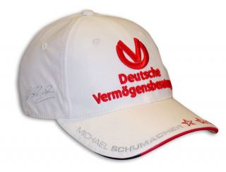 Michael Schumacher 2012 F1 Dvag Driver Cap Hat