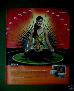 2006 Michelle Wie Golf Phenom Sony Cyber Shot Camera Ad