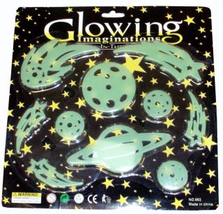 Glow in The Dark Cosmic Star Shapes Party Bag Toy Gift