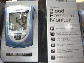 Microlife Blood Pressure Monitor BP3NQ1 4W BP Monitor Software Storage