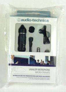 Audio Technica Omnidirectional Condenser Microphone Lavalier