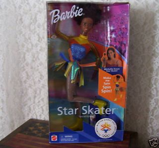 Michelle Kwan Star Skater Barbie Doll