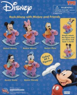 New Disney Mini Baby Mickey Mouse Rock Along Cake Topper Figures You