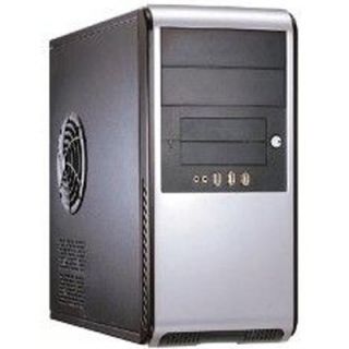 HEC 6K60BS Black Silver Micro ATX Mini Tower PC Case