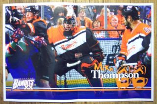 2011 Lacrosse Poster 6 Mike Thompson Goalie Washington Stealth