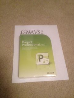 Microsoft Project Professional 2010 Full Retail Version