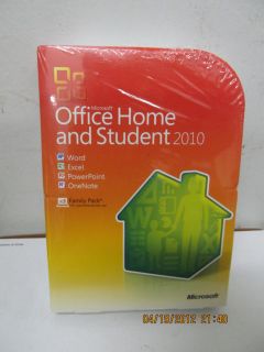 Microsoft Office Home and Student 2010 Up to 3 PCS