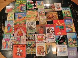 Huge 34 Baby Toddler Board Book Lot Boynton Carle Dr. Seuss Daycare