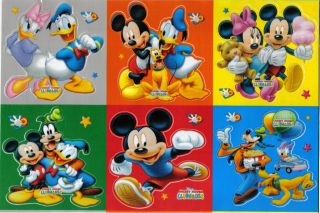 Disney Mouse Goofy Pluto Duck Miki Mini Wall Sticker