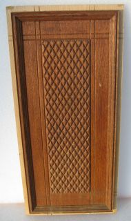 Super Carved Victorian Oak Panel