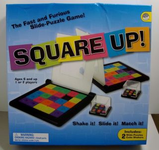 and Furious 2 Player Slider Puzzle Tile Game Ages 6 Up MindWare