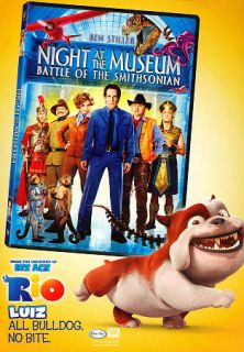 Night at the Museum Battle of the Smithsonian DVD, 2011, With Movie