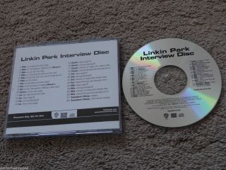 PARK INTERVIEW DISC RARE 28T U S PROMO CD Mike Shinoda FORT MINOR 2003