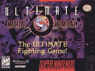 Ultimate Mortal Kombat 3 Super Nintendo, 1995