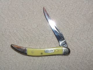 Case XX Yellow Toothpick Knife 310096 CV