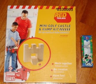 Mini Golf Carpentry Kit Woodworking Craft Age 8 Up Game Mickey Mouse