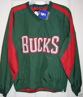 NBA Exclusive Collection Milwaukee Bucks Nylon Jacket