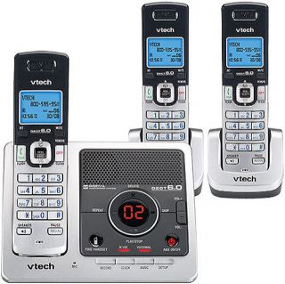 VTech DS6121 3 1.9 GHz Trio Single Line Cordless Phone