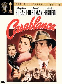 Casablanca DVD, 2003, 2 Disc Set, Two Disc Special Edition