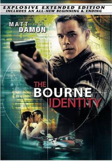 The Bourne Identity DVD, 2004, The Explosive, Extended Edition