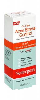 Oil Free Acne Stress Control 3 in 1 Hydrating Acne Treatment