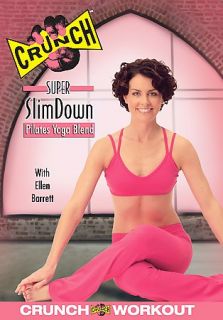 Crunch   Super Slimdown Pilates Yoga Blend DVD, 2006