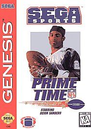 Prime Time NFL Football starring Deion Sanders Sega Genesis, 1995