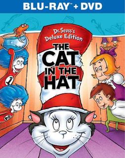 Dr. Seuss   The Cat in the Hat Blu ray DVD, 2012, 2 Disc Set, Deluxe