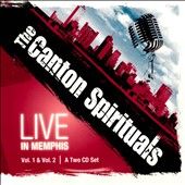 Live in Memphis, Vol. 1 Vol. 2 Digipak by Canton Spirituals The CD