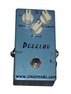 Cmat Mods Deeelay Delay Guitar Effect Pedal
