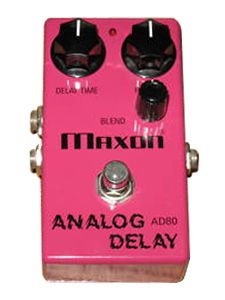 Maxon AD 80 Analog Delay Guitar Effect Pedal