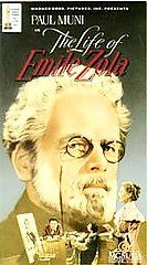 The Life of Emile Zola VHS, 1990