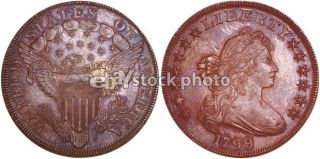 1799, Draped Bust Dollar