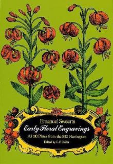 Early Floral Engravings by Emanuel Sweerts 1976, Paperback, Reprint