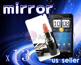 13x MIRROR LCD Covers Screen Protectors Guards Films for HTC VIVID 4G