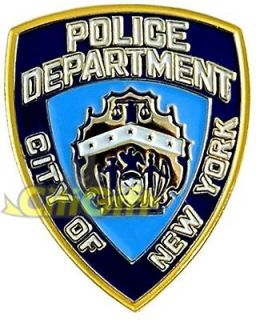 LICENSED NYPD MINI LAPEL PIN NEW YORK POLICE SOUVENIR NYC BADGE